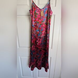 Floral Multicolor Maxi Dress